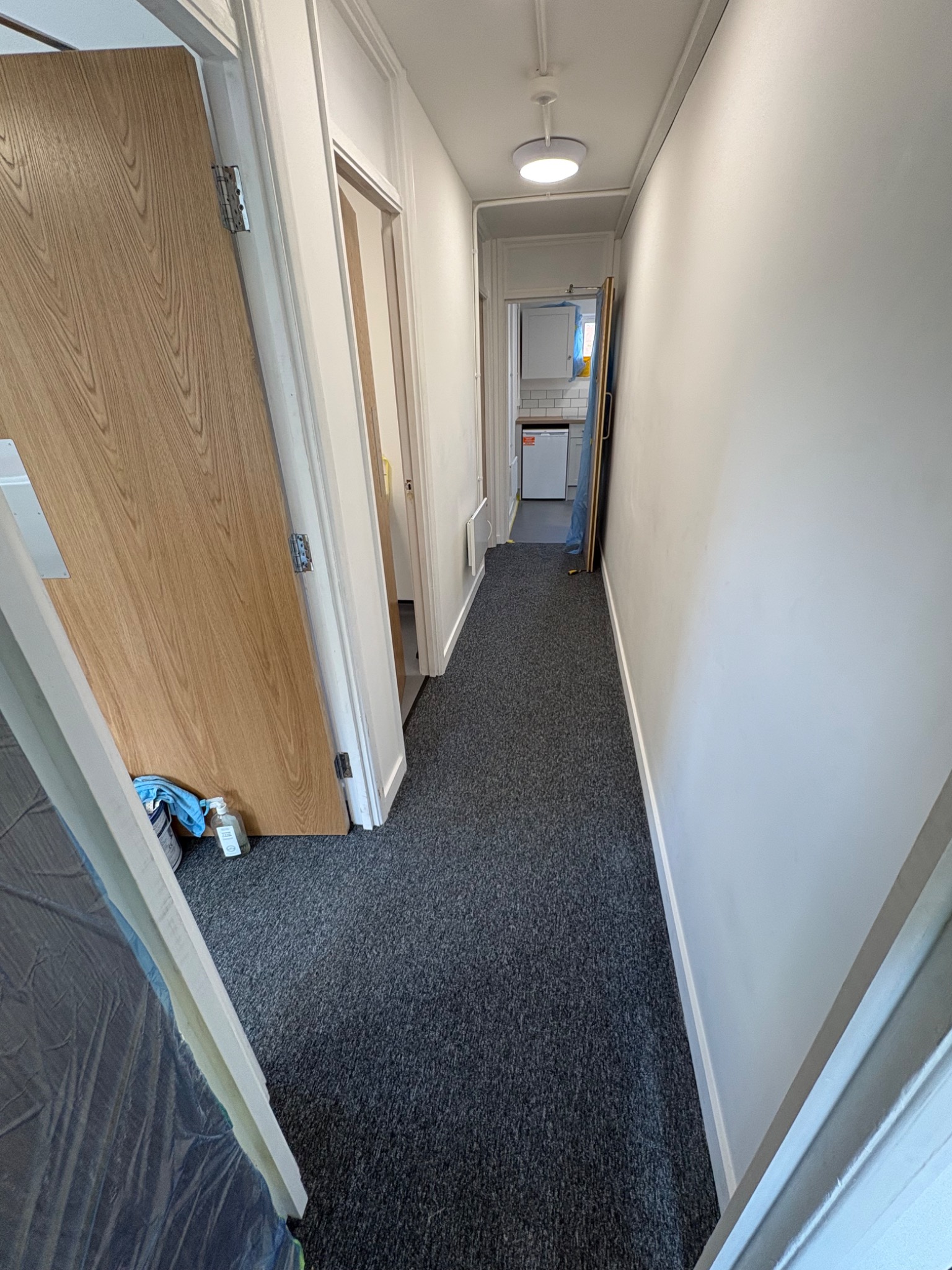 After — corridor following cleaning