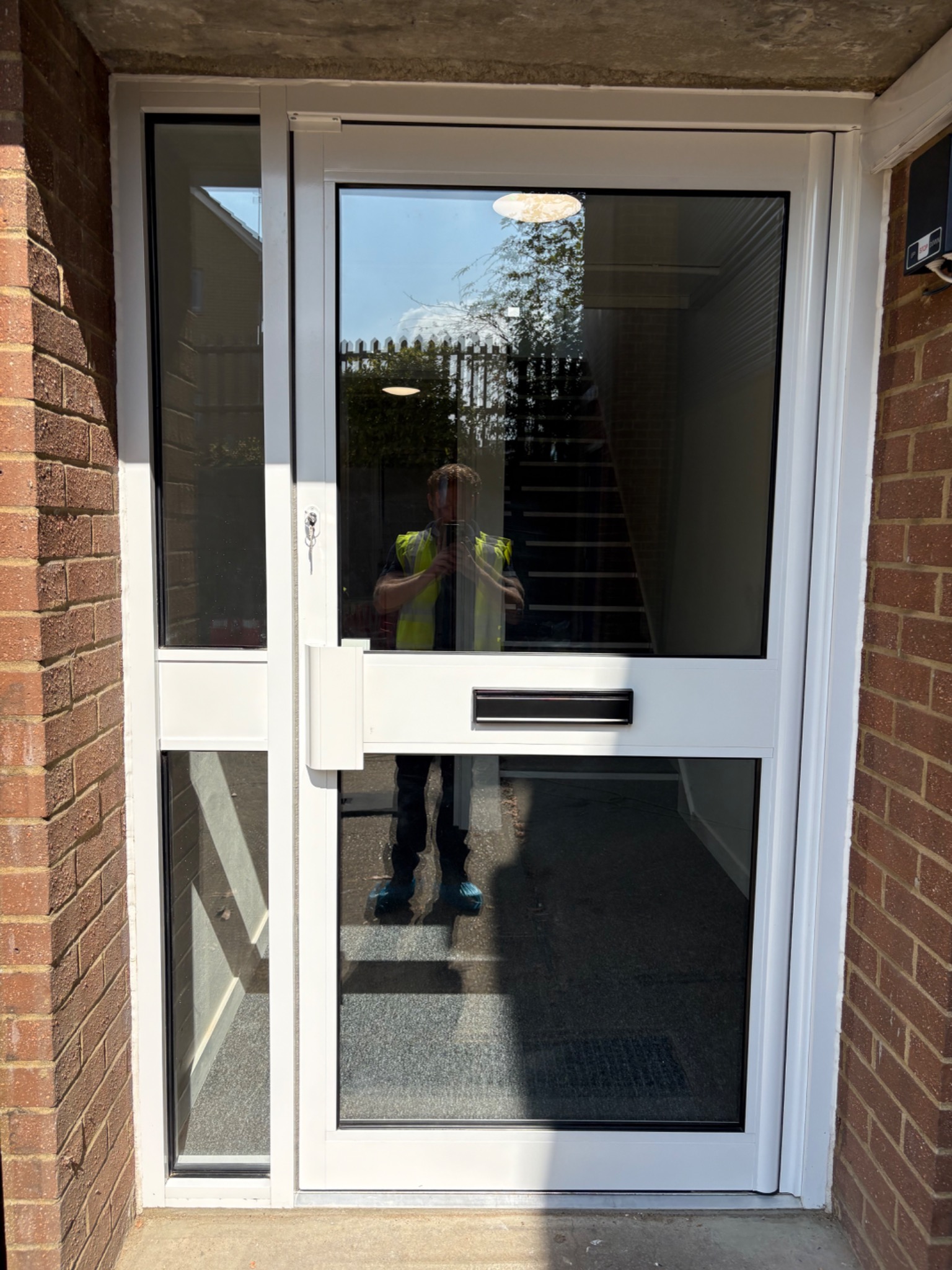 Glazed entrance